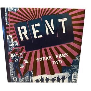 RENT The Broadway Hit Musical Road Tour Promotional DVD New